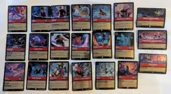 Disney Lorcana Winterspell Bulk 111 Foil Cards - Image 3
