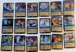 Disney Lorcana Winterspell Bulk 111 Foil Cards - Image 4