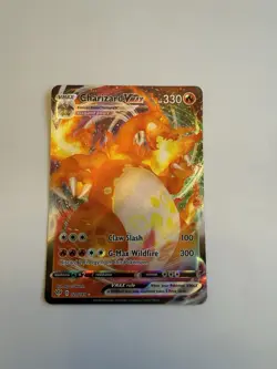 Pokemon Charizard VMAX Full Art Holo Rare Card Darkness Ablaze 020/189 330 HP - Image 1
