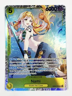 Nami EB03-053 Super Rare Extra Booster Heroines Edition One Piece Card English - Image 1