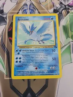 Pokemon Card TCG Articuno Holo 2/62 Fossil ITA Italian Mod Played Vintage - Image 1