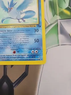 Pokemon Card TCG Articuno Holo 2/62 Fossil ITA Italian Mod Played Vintage - Image 3