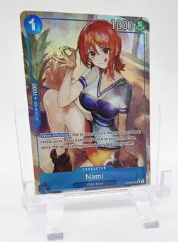 Nami (Alt Art) OP09-050 R Emperors in the New World ONE PIECE Card Game English - Image 1