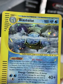 #2 Blastoise 4/165 Expedition 2002 Rare Holo e-Series Pokemon Card TCG - Image 5