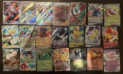 Pokemon Card Ex And V - 100 Card Lot- - Image 2