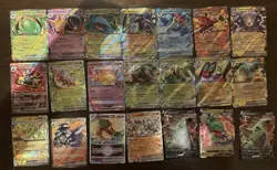 Pokemon Card Ex And V - 100 Card Lot- - Image 3