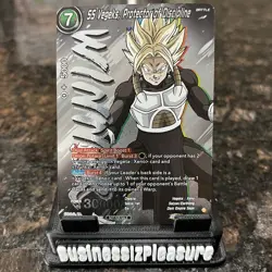 SS Vegeks Protector of Discipline WINNER Promo Foil Dragon Ball Super Card | NM - Image 1