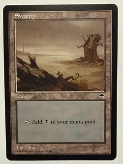 Magic The Gathering - Tempest - 7 Card Lot - Black - Image 1