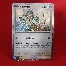 Drampa 015/015 Holo Mcdonald's 2025 Happy Meal Dragon Discovery Pokemon TCG Card - Image 1