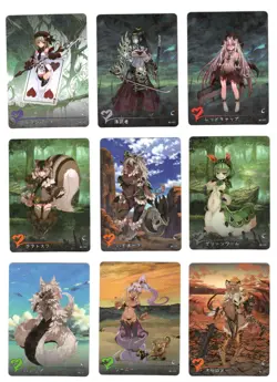 Monster Girl Encyclopedia Common Card Complete Set Doujin Holo Waifu Card Horror - Image 4