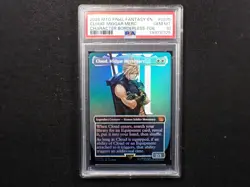 Cloud, Midgar Mercenary (Borderless) Final Fantasy Foil 🔥 PSA 10 - Image 1