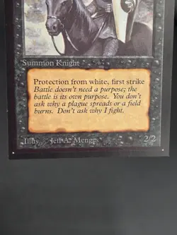 Black Knight - Collector's Edition CE Beta Reprint NM/Mint *CCGHouse* #WM - Image 4