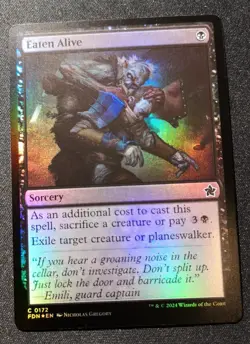 Eaten Alive - Foil - FDN - MTG - EN - NM - 0172 - Image 1