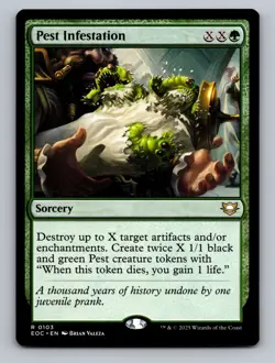 Pest Infestation R Commander: Edge of Eternities 103 NM - Image 1