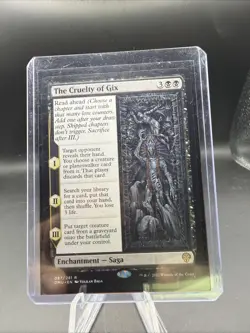 The Cruelty of Gix Dominaria United Regular Magic The Gathering - Image 1