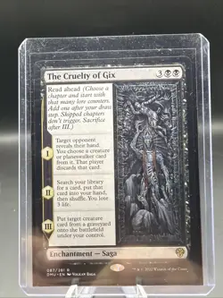 The Cruelty of Gix Dominaria United Regular Magic The Gathering - Image 2