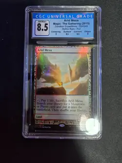 Arid Mesa Zendikar Expeditions Foil CGC 8.5 NM/MT+ - Image 1