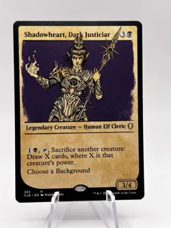 Shadowheart, Dark Justiciar 392 Showcase Battle for Baldur's Gate CLB MTG NM - Image 1