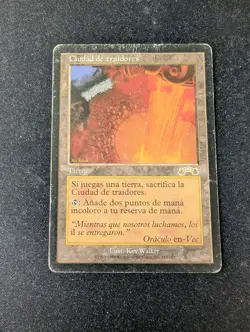 1x City of Traitors MTG Magic the Gathering Exodus Edition HP Italian - Image 1