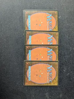 4x Bad Moon FBB Foreign MTG MP Playset - Image 2