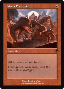 Mass Hysteria - Retro Frame (INR) Innistrad Remastered - NM - Image 1