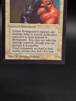 Veteran Bodyguard - Collector's Edition CE Beta Reprint NM/Mint *CCGHouse* #WM - Image 4