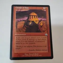 MTG: Prophecy: Citadel of Pain: Lightly Played Condition - Image 1