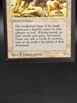 Savannah Lions - Collector's Edition CE Beta Reprint NM/Mint *CCGHouse* #WM - Image 4