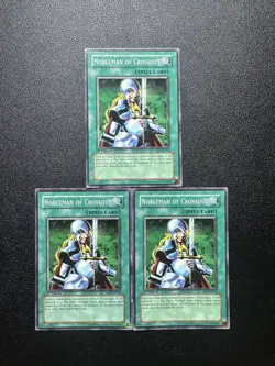 Yugioh - Nobleman Of Crossout X3 Playset - Common - SD2 - 1st - Image 1