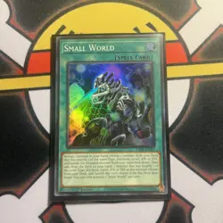 Yugioh! Small World - RA01-EN067 - Super Rare - 1st Edition Near Mint, English - Image 1