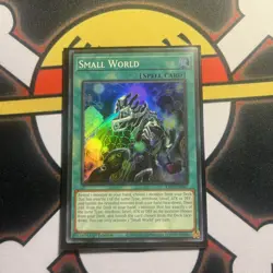 Yugioh! Small World - RA01-EN067 - Super Rare - 1st Edition Near Mint, English - Image 2