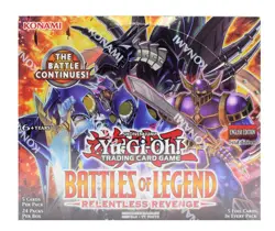 YU-GI-OH BATTLES OF LEGEND: RELENTLESS REVENGE BOOSTER BOX - Image 1