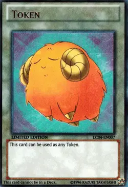 Yellow Sheep Token ULTRA HOLO 1st LC04-En007 X 1 Mint Joey's World yugioh - Image 1