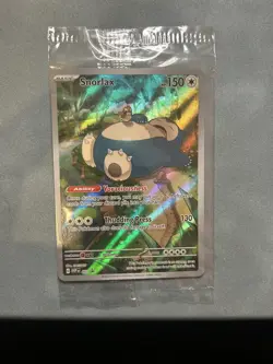 Snorlax 051 Sv: Scarlet & Violet 151 Promo Cards Holo SEALED - Image 1
