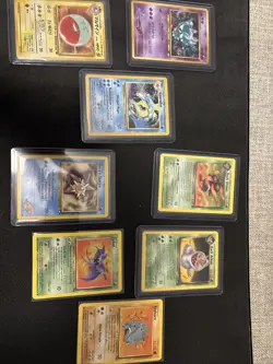 Pokemon Card Lot - 8 Cards - 1999 Pokemon cards - Image 1
