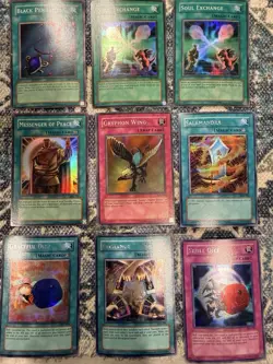 Yu-Gi-Oh! TCG Vintage Magic And Trap Card Lot - Image 1