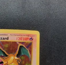 Charizard 004/102 Base Set 1st Edition (Shadowless) Holo Pokemon Card AUTHENTIC - Image 5