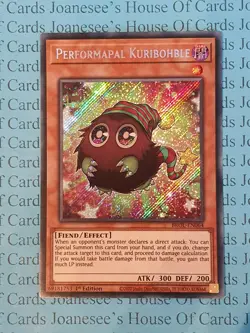 Performapal Kuribohble BROL-EN064 Secret Rare Yu-Gi-Oh Card 1st Edition New - Image 3