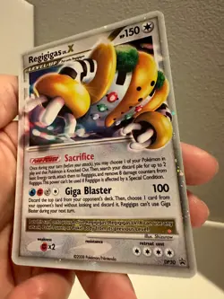 Pokemon Card - Regigigas LV.X - DP30 - Diamond and Pearl Promo NM/LP 0420#011 - Image 2