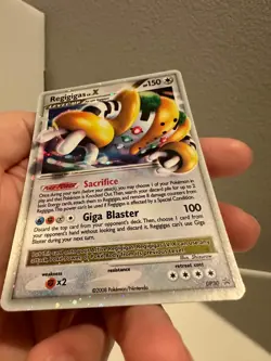 Pokemon Card - Regigigas LV.X - DP30 - Diamond and Pearl Promo NM/LP 0420#011 - Image 3