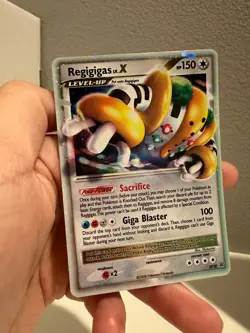 Pokemon Card - Regigigas LV.X - DP30 - Diamond and Pearl Promo NM/LP 0420#011 - Image 5