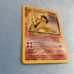 Vtg Pokemon Card 2000 Neo Genesis Typhlosion 17/111 Holo Rare WOTC MP - Image 5