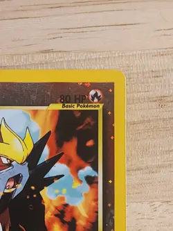 Pokemon TCG Entei 34/53 WoTC Promo Promo card Holo LP - Image 3