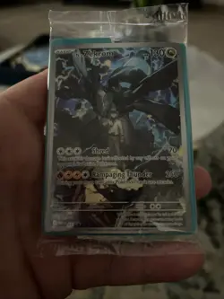 N’s Zekrom 031 Pokemon Center Stamped And Regular Sealed With Code Card Promo NM - Image 1