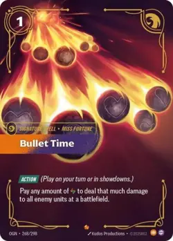 Riftbound Bullet Time NM Foil Origins - Image 1