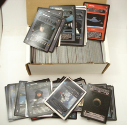 Vintage Star Wars Customizable Card Game, Three Boxes Full of 1998-1999 Cards - Image 3