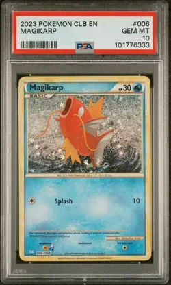 Magikarp 006 CLB Holo Trading Card Classic Pokemon PSA 10 *333 - Image 1