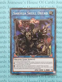 EXFO-EN048 Saryuja Skull Dread Secret Rare Yu-Gi-Oh Card (U) New - Image 3