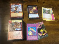 Lot of Over 400 Cards Harry Potter TCG WOW Pokemon Wizards of the Coast Bakugan - Image 1