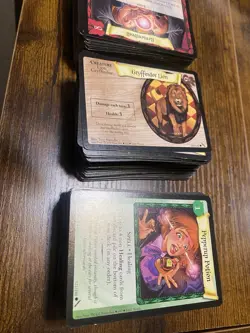 Lot of Over 400 Cards Harry Potter TCG WOW Pokemon Wizards of the Coast Bakugan - Image 5